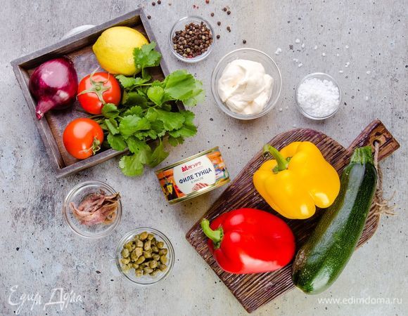 Для приготовления блюда нам понадобятся следующие ингредиенты.