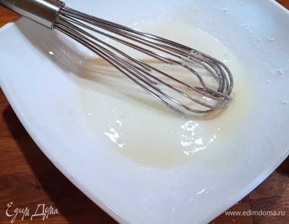 Получается однородная смесь.