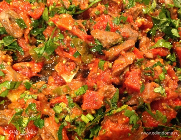 По готовности добавить зелень. Гарнир любой. У меня рис. Приятного аппетита!