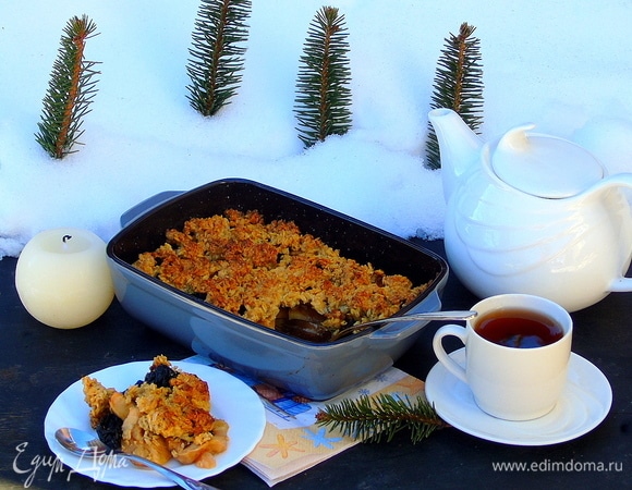 Выпекайте в разогретой до 180°C духовке примерно 45 минут.