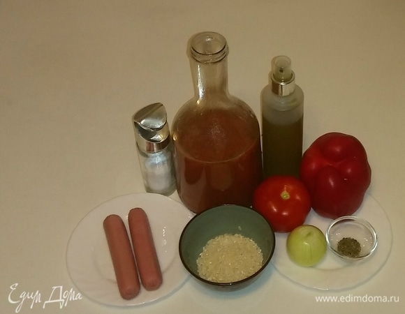 Вот все ингредиенты, которые понадобятся при приготовлении супа.