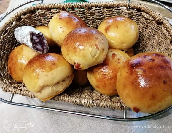 Вот такие булочки в результате у вас получатся.