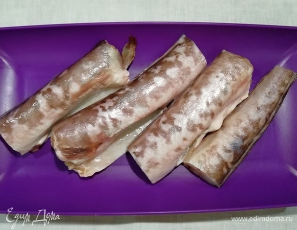 Удаляем внутреннюю жилку.