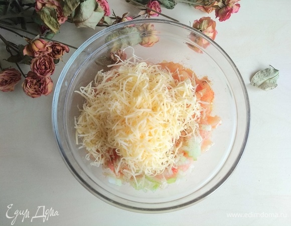 Добавляем к курице.