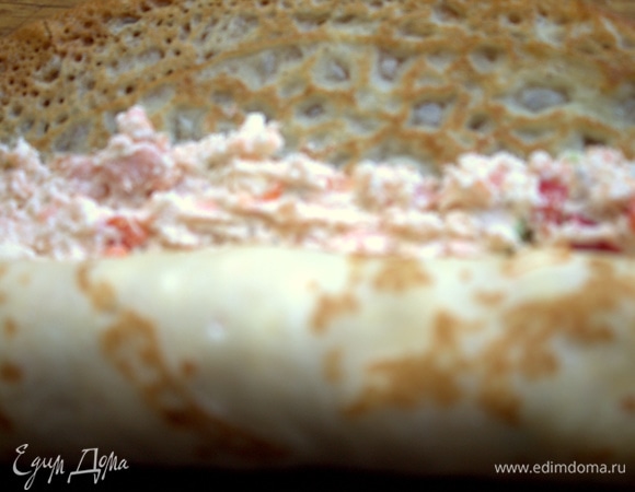 Сворачиваем в роллы.