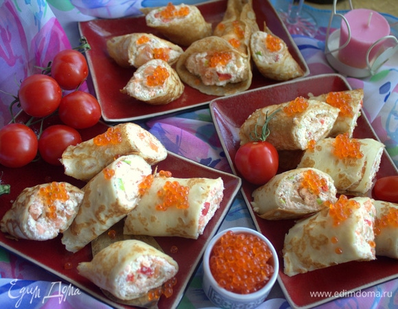 Кончики роллов я обрезала, ровных всего 16 кусочков.