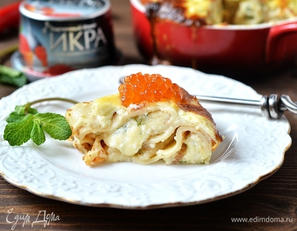 Подавайте теплым или охлажденным.