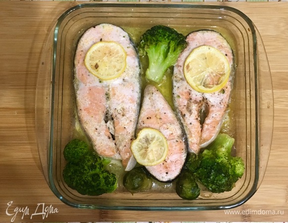 Наша рыбка готова.