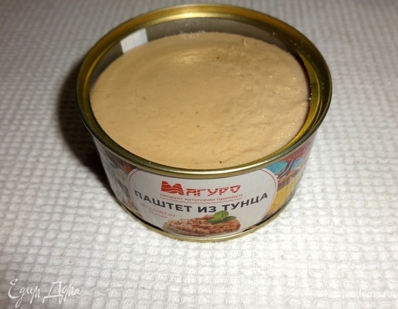 Открыть банку с паштетом из тунца ТМ «Магуро».