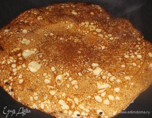 Обжарить с двух сторон.