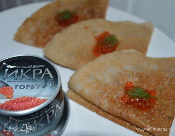 Прекрасным дополнением станет красная икра ТМ «Восточный берег». Приятного аппетита.