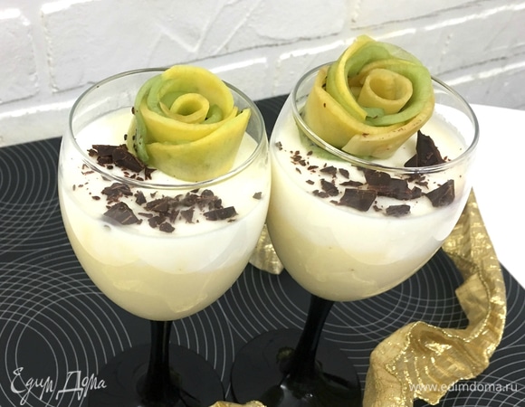 После этого времени можно подавать на стол этот вкуснейший десерт! Приятного аппетита!