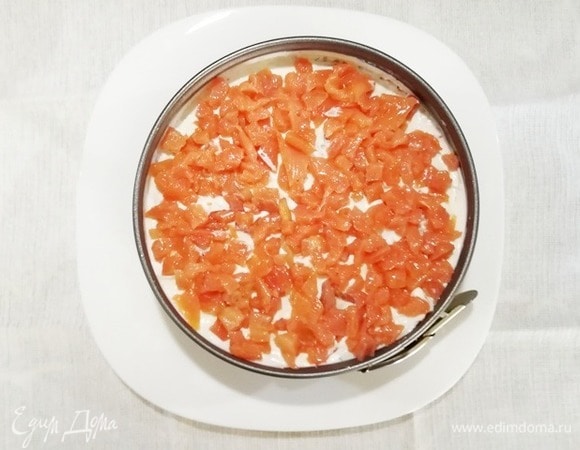 Затем форель.