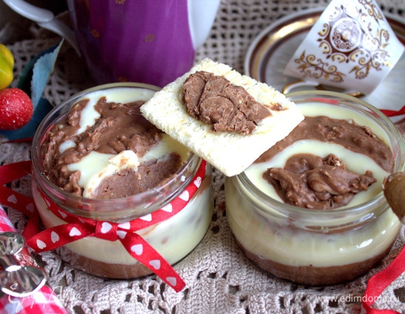 Мне понравилось вот с такими воздушными галетами.