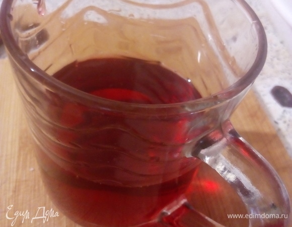 Сок черешни (100 мл). Все перечисленные ингредиенты перемешать, и у вас получится хороший фарш.