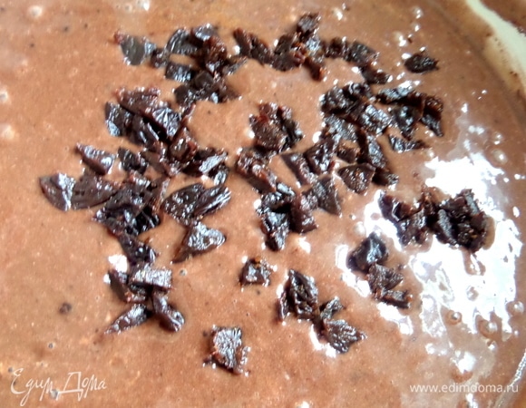 Добавить в тесто.