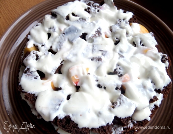 Смазать кремом.