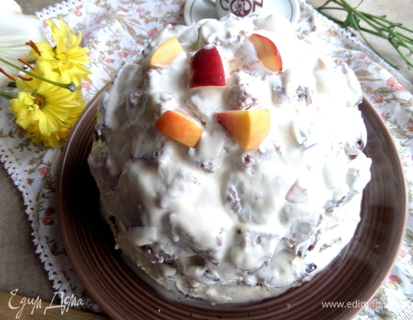 Проверить, все ли кубики промазаны кремом.