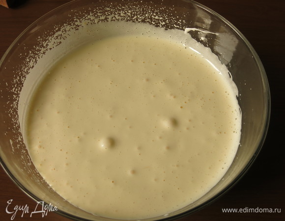 Взбиваем до густой пены.