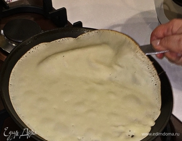 И даже когда блин будет переворачиваться, разрывы не появятся.