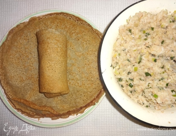 Свернуть в рулетик.