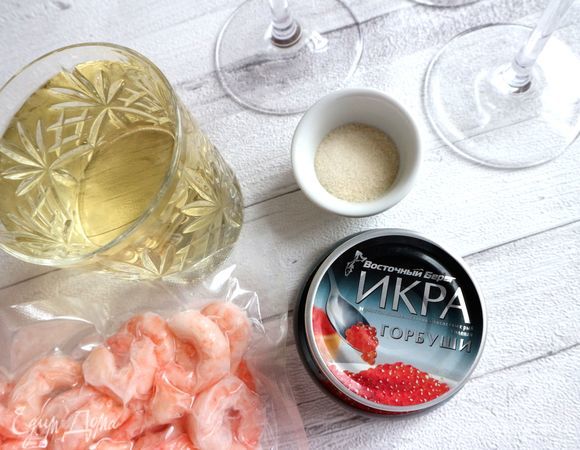 Приготовить все необходимое для желе.