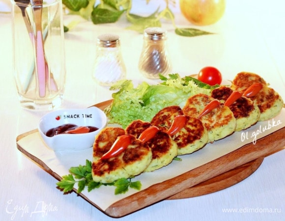 Подаем с соусом.