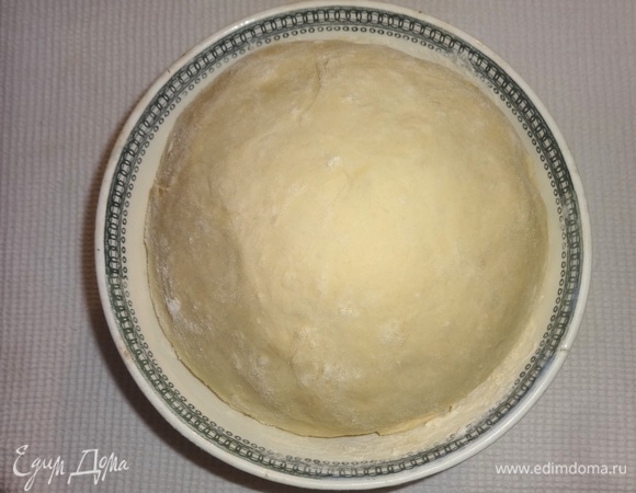 По окончании процесса тесто обмять.