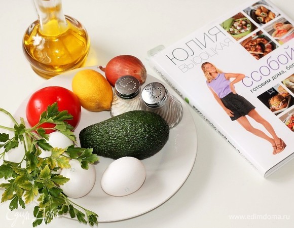 Ингредиенты для приготовления. Шнитт-лук я заменила на репчатый лук.