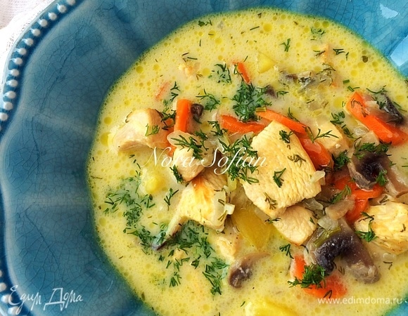 Наш вкусный и ароматный супчик готов!