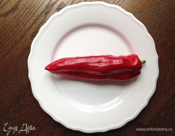 Я беру перец капри, у него очень сладкий вкус.