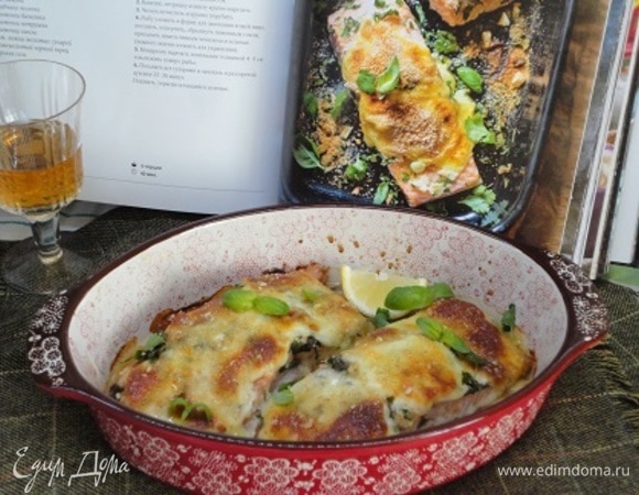 Подавать, украсив зеленью.