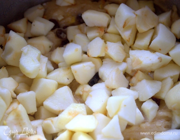 Яблоки в лимонном соке.