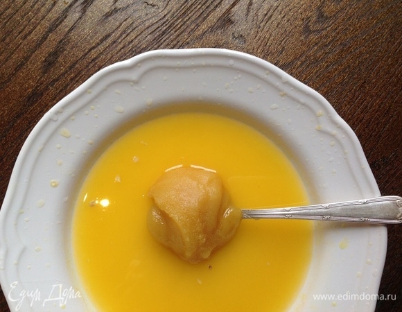 В сок добавить мед.