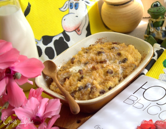 Хорошо кашу запить молоком.