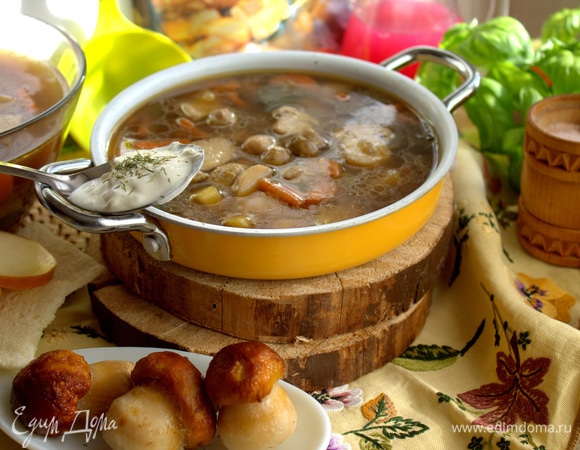 Грибной — один из моих любимых супов.