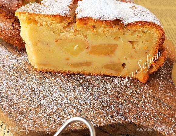 Яблочное наслаждение! Приятного аппетита!