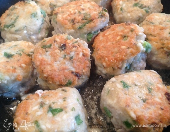 Обжариваю с двух сторон.