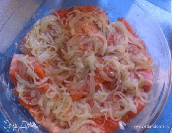 Выложить на рыбу.