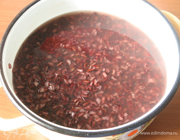 Рис сварился.