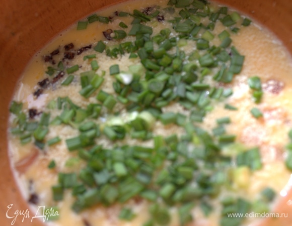 Зеленый лук тоже (я его взяла вместо шнитт-лука).