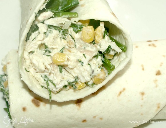 Тунец можно заменить куриным филе.