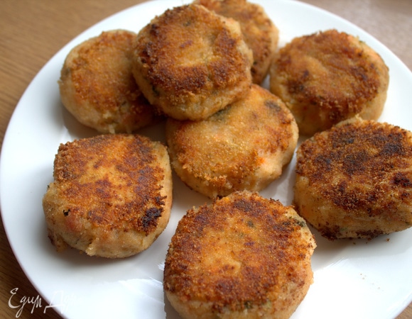 Они очень нежные, с легкой хрустящей корочкой.