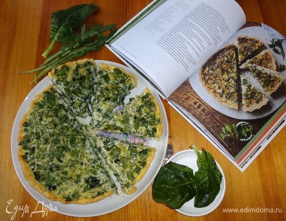 Разрезать пирог на порции и подать к столу. Угощайтесь! Приятного аппетита!