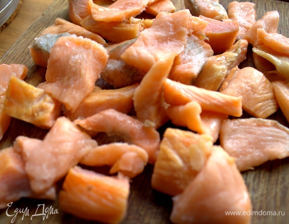 Часть рыбы я отложила для биточков.