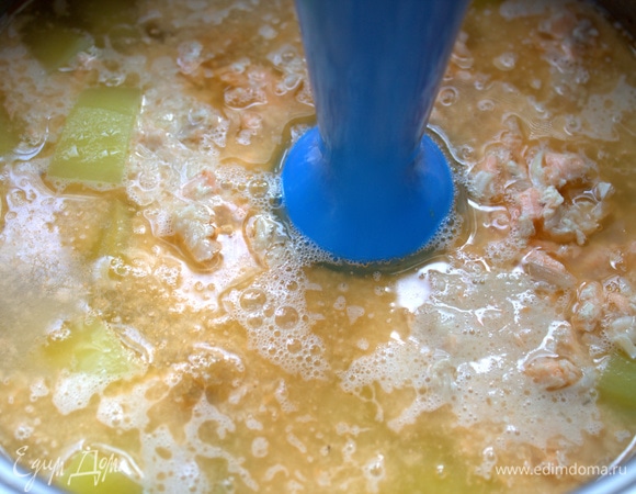 Остальное взбила блендером.