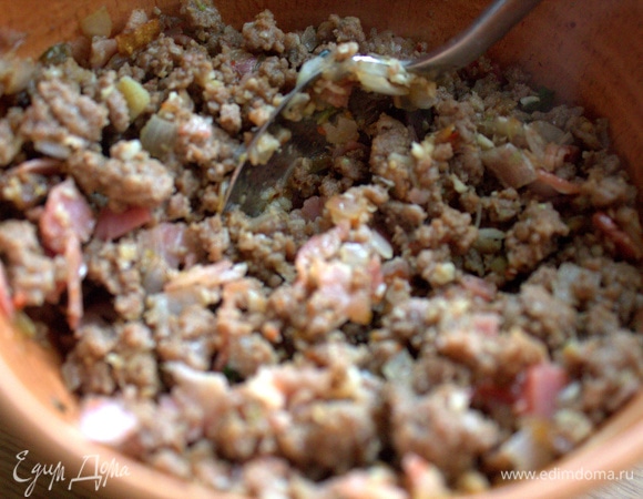 Начинка готова. Можно сделать заранее.