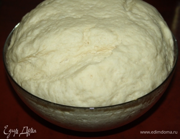 Тесто подошло.