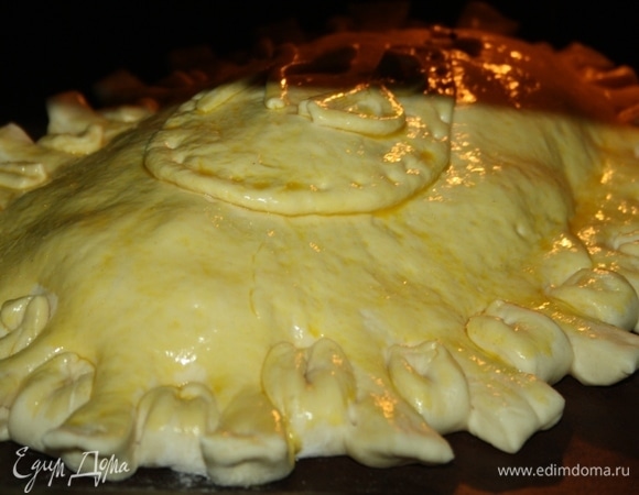 Даем расстояться 15–20 минут, затем отправляем в духовку при 180°C на 15–20 минут.