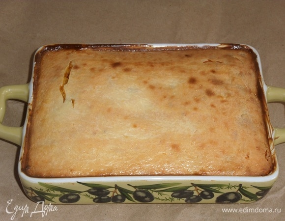 Запекаем 30–35 минут при 180°C.